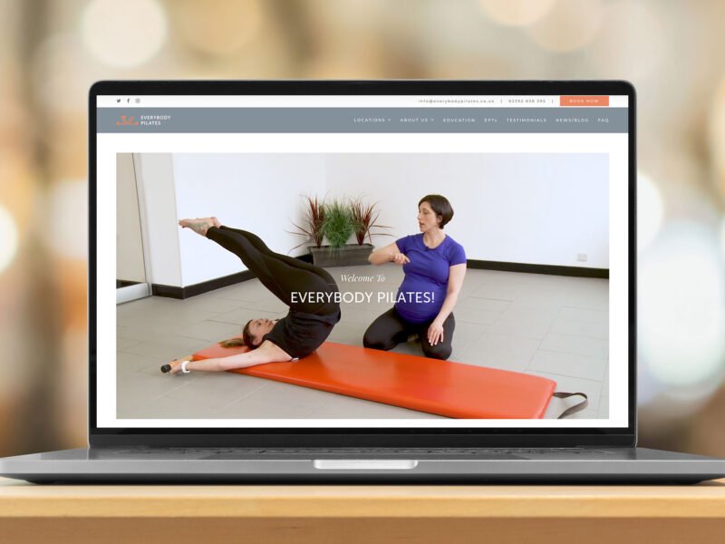 Everybody Pilates 1 800x600 - Award Winning Web Design & Marketing Services in The Isle of Wight