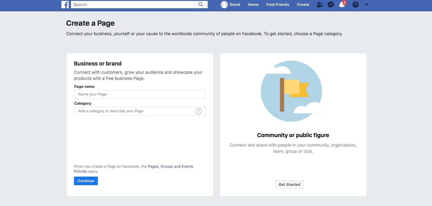 создание бизнес-информации на бизнес-странице в Facebook - Как разделить личную учетную запись и бизнес-страницы в Facebook?